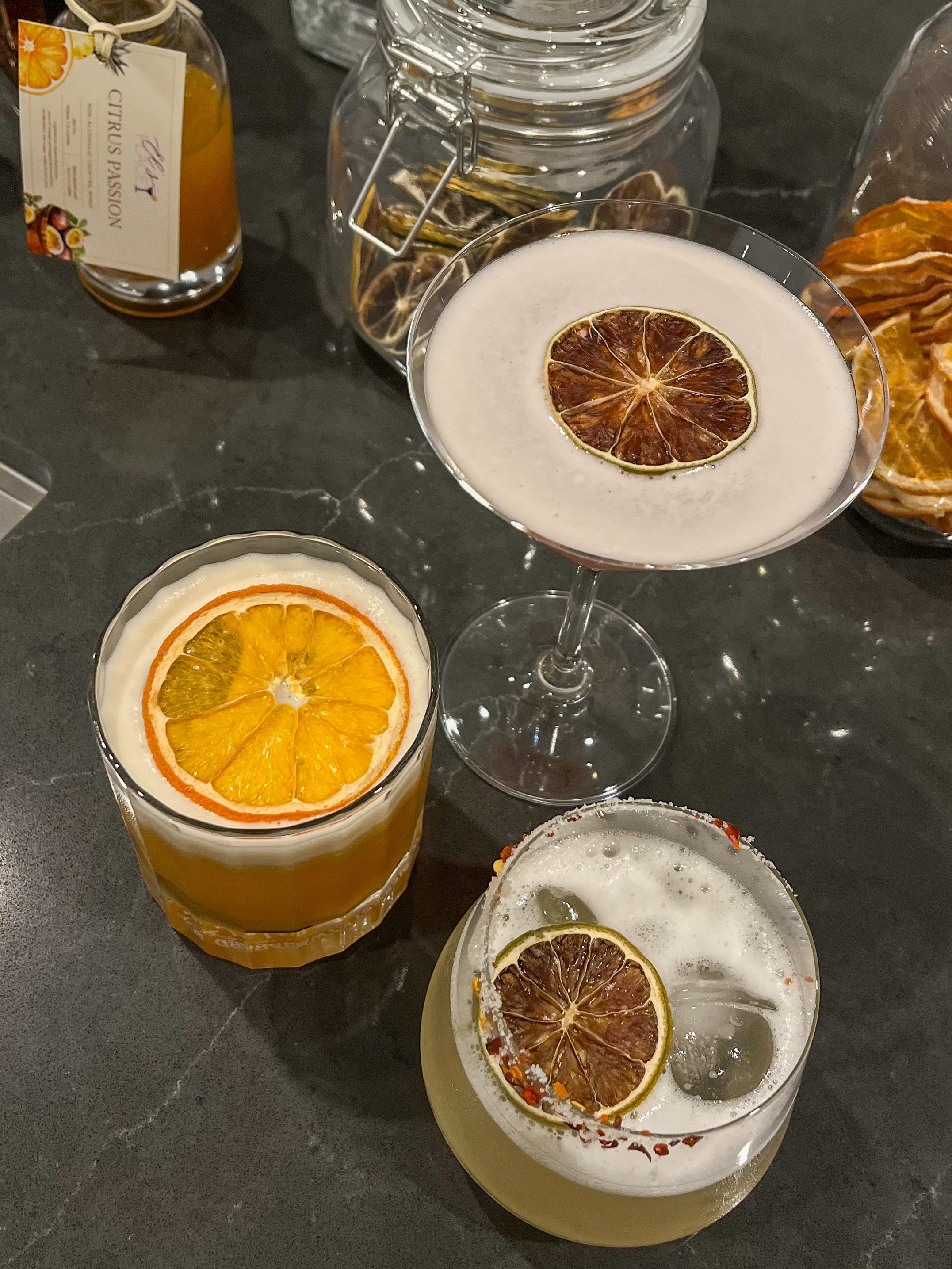 Dehydrated Citrus Garnish Pack